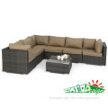 Outdoor Rattan Furniture Mixed Brown 7 PCS Corner Unit - 1306